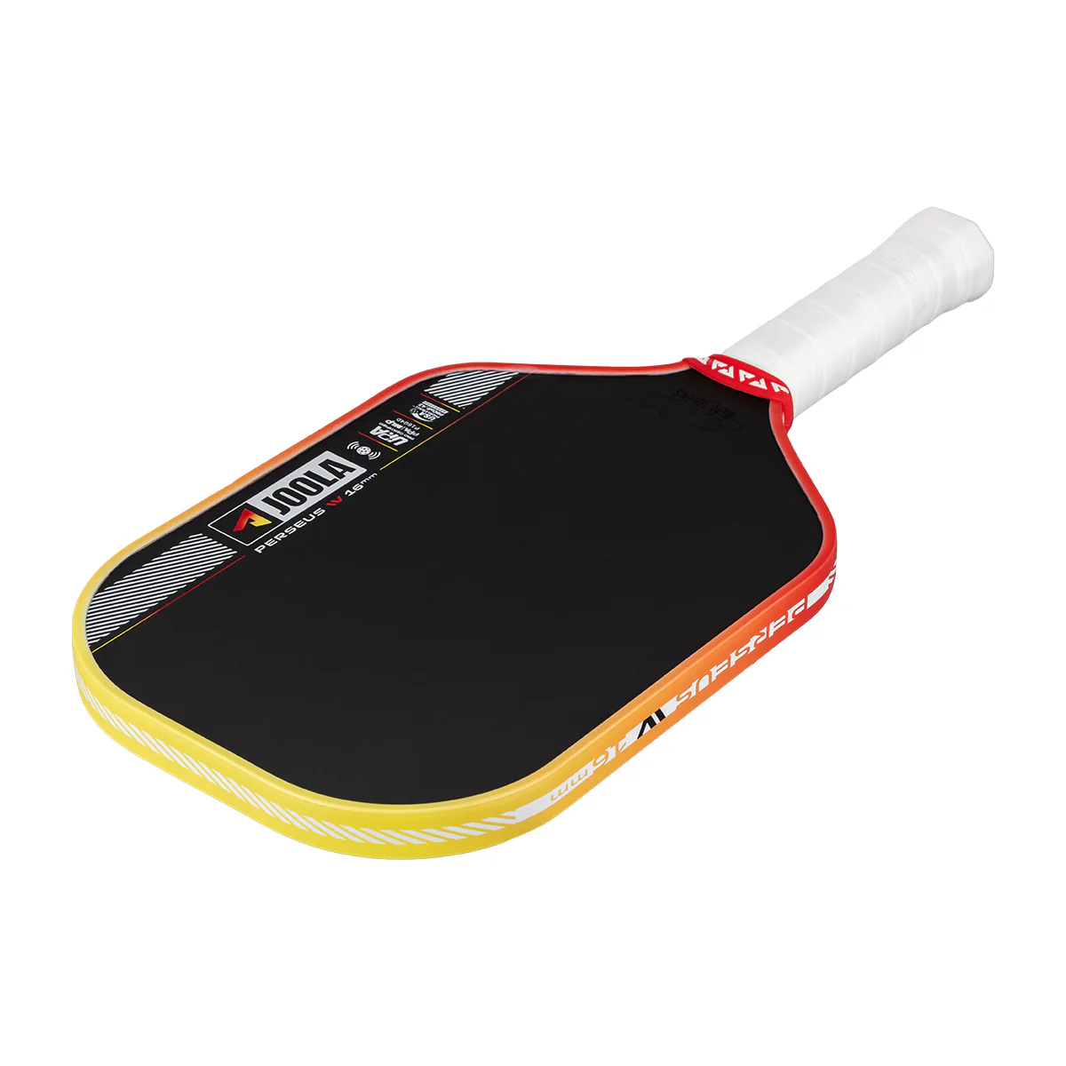 Ben Johns Perseus Pro IV 16mm Pickleball Paddle - Mellow Mango - Image 7