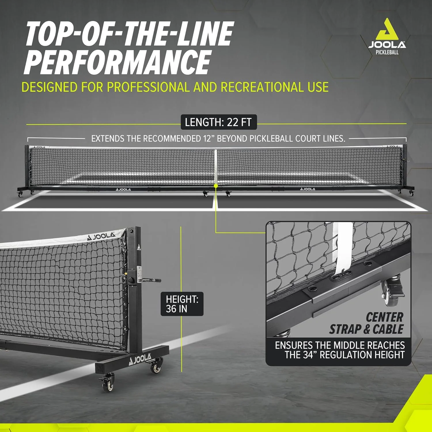 JOOLA Pro Pickleball Net (C) - Image 5
